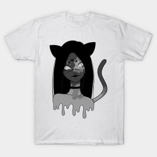 Black cat T-Shirt